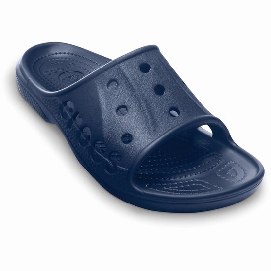 Crocs Baya Women's Sandals Navy | JEF-641589