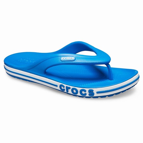 Crocs Bayaband Women's Flip Flops Blue | VRG-734190