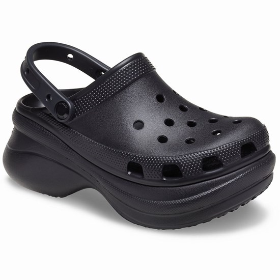 Crocs Classic Bae Women's Clogs Black | LEO-490571