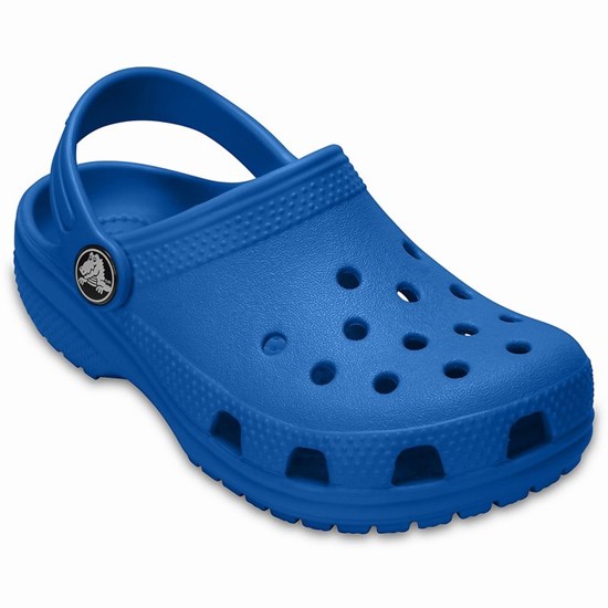 Crocs Classic Girls' Clogs Blue | OFG-627304
