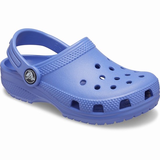 Crocs Classic Girls' Clogs Blue | SQO-153984