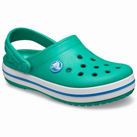 Crocs Crocband™ Girls' Clogs Green | FNZ-985063