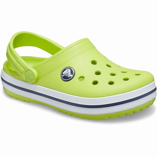 Crocs Crocband™ Girls' Clogs Green | JOA-425319