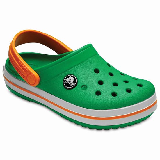 Crocs Crocband™ Girls' Clogs Green | LSV-756904