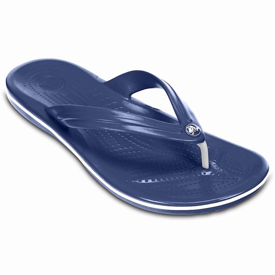 Crocs Crocband™ Men's Flip Flops Navy | LFZ-482105