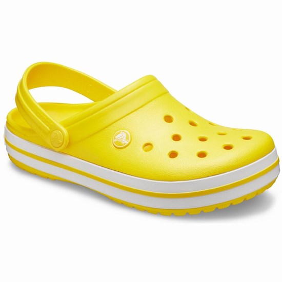 Crocs Crocband™ Women's Clogs Lemon | HYV-702481