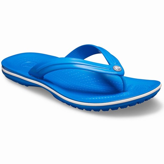 Crocs Crocband™ Women's Flip Flops Blue | GHQ-485076